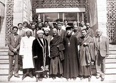 Далай-лама в Ташкенте, 1982