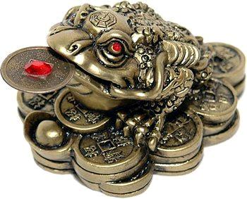 Фэн-шуй - статуэтка денежной жабы